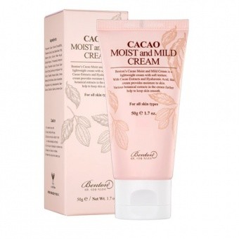 BENTON Vyživujúci pleťový krém Cacao Moist and Mild Cream 50g
