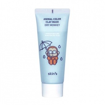 SKIN79 Hydratačná krémová pleťová maska Animal Color Clay Mask Dry Monkey 70ml