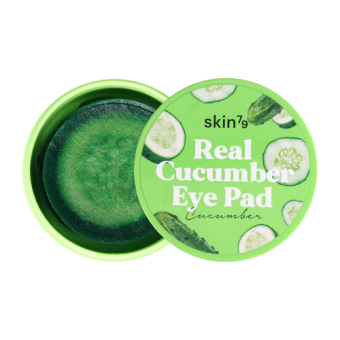 SKIN79 Vankúšiky na uhorku zvlhčujúce a upokojujúce oči Real Cucumber Eye Pad 30szt.