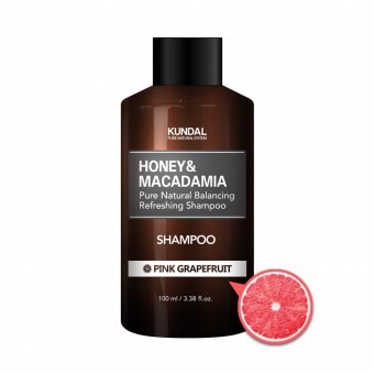 KUNDAL Šampón s ružovým grapefruitom Honey&Macadamia Shampoo Pink Grapefruit 100ml