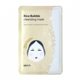 SKIN79 Čistiaca pleťová rýžová maska - Rice - Bubble Cleansing Mask 23ml