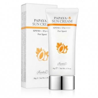 BENTON Ochranný slnečný krém Papaya-S Sun Cream SPF50+ PA++++ 50g