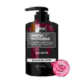 KUNDAL Šampón s anglickou ružou Honey&Macadamia Shampoo English Rose 500ml
