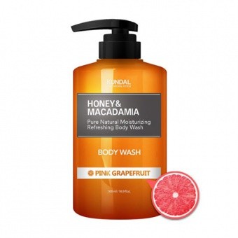 KUNDAL Sprchový gel s ružovým grapefruitom Honey&Macadamia Body Wash Pink Grapefruit 500ml