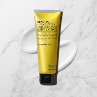 BENTON Hydratačný telový balzam Shea Butter and Coconut Body Lotion 250ml