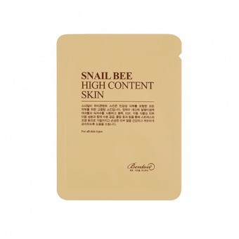 BENTON Pleťový toner s filtrátom slimačieho sekrétu a včelím jedom Snail Bee High Content Skin 1,2ml TESTER