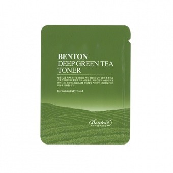 BENTON Hydratačné pleťové tonikum Deep Green Tea Toner 1,2g TESTER