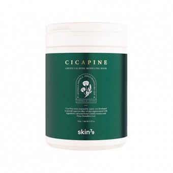 SKIN79 Algae Čistiaca a regeneračná pleťová maska s morskými riasami Cica Pine Green Calming Modeling Mask 150g