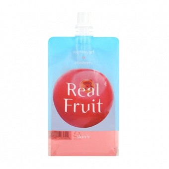 SKIN79 Osviežujúci revitalizačný gél BRUSINKA Real Fruit Soothing Gel Cranberry 300g