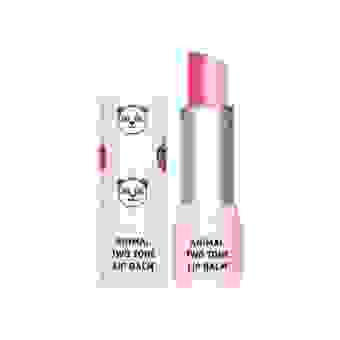 SKIN79 Tónujúci balzam na pery v tyčinke ANIMAL TWO-TONE LIP BALM STRAWBERRY PANDA 3,8g