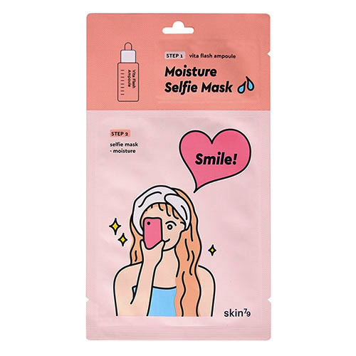 SKIN79 Hydratačná pleťová maska SELFIE MASK MOISTURE 2 STEP 26,5ml