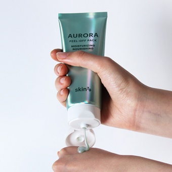 SKIN79 Hydratačná a revitalizujúca pleťová maska peel off Aurora Peel-off Moisturizing Nourishing 100 ml