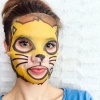 SKIN79 Ukľudňujúca pleťová maska Animal Mask - For Angry Cat 23g