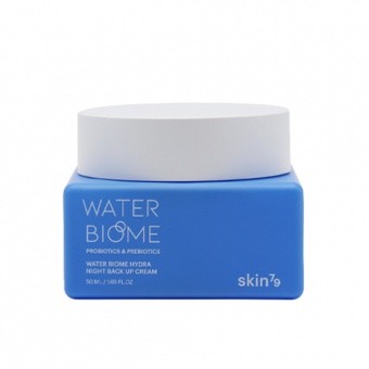 SKIN79 Nočný krém s probiotikami a prebiotikami Water Biome Hydra NIGHT Back Up Cream 50 ml