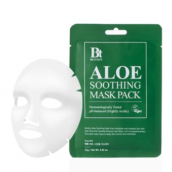BENTON Upokojujúca pleťová maska Aloe Soothing Mask Pack 23g