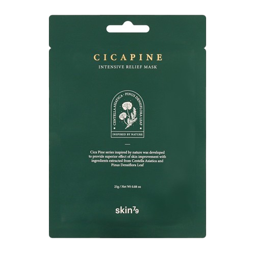 SKIN79 Cica Pine Intenzívna reliéfna pleťová maska 25g 