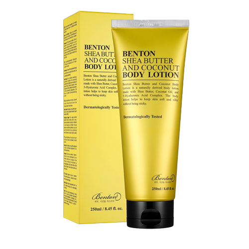 BENTON Hydratačný telový balzam Shea Butter and Coconut Body Lotion 250ml