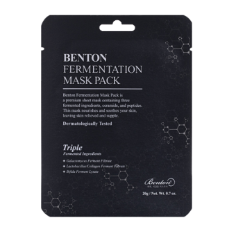 BENTON Vyživujúca látková pleťová maska Fermentation Mask Pack 20g