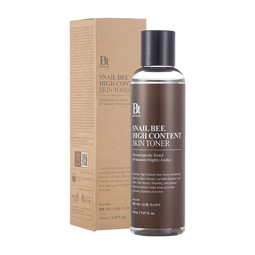 BENTON Pleťový toner s filtrátom slimačieho sekrétu a včelím jedom Snail Bee High Content Skin Toner 150ml