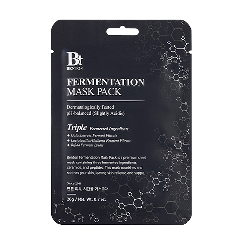 BENTON Vyživujúca látková pleťová maska Fermentation Mask Pack 20g