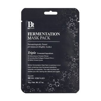 BENTON Vyživujúca látková pleťová maska Fermentation Mask Pack 20g