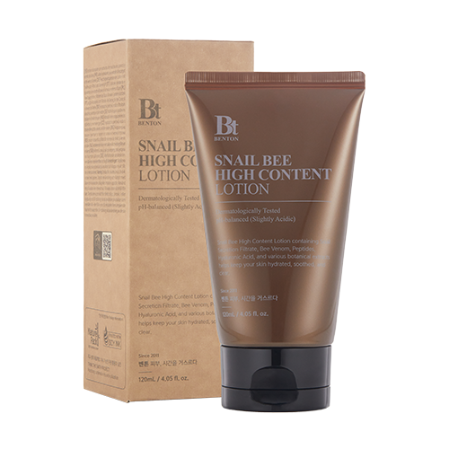 BENTON Pleťová emulzia s filtrátom slimačieho sekrétu a včelím jedom Snail Bee High Content Lotion 120ml